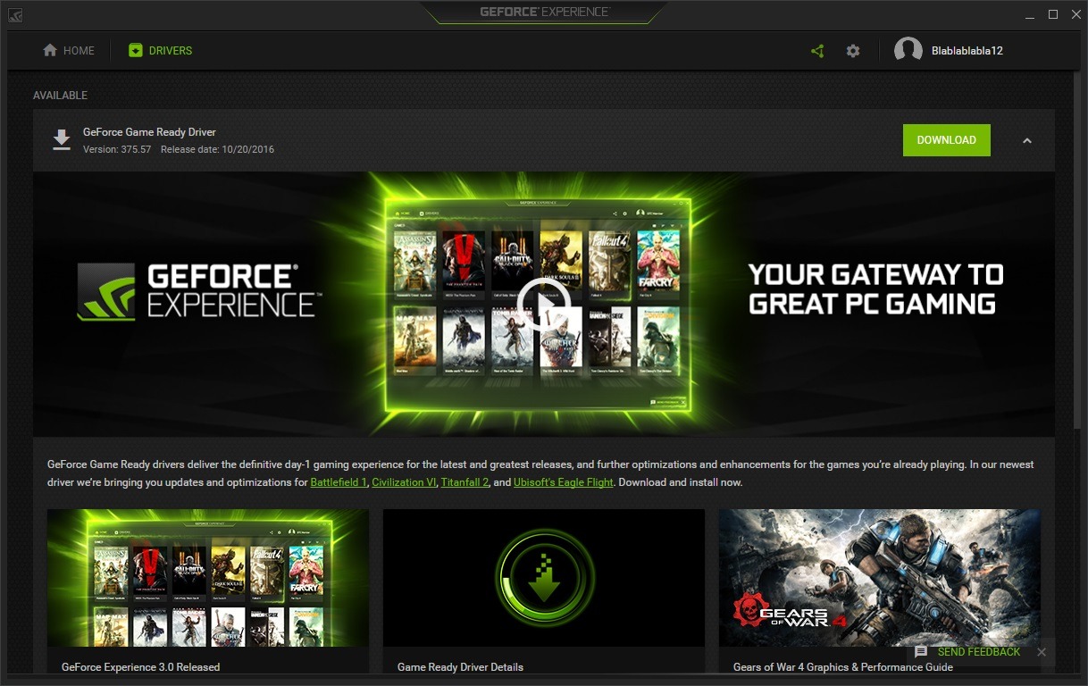 Nvidia geforce experience download for mac
